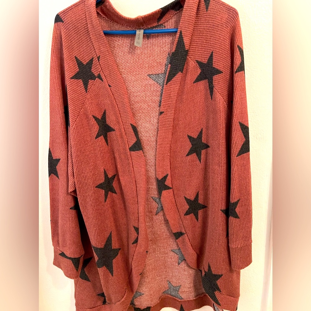 Honeyme star cardigan 2X